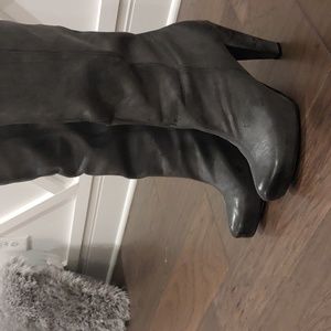 Knee High Leather Boot